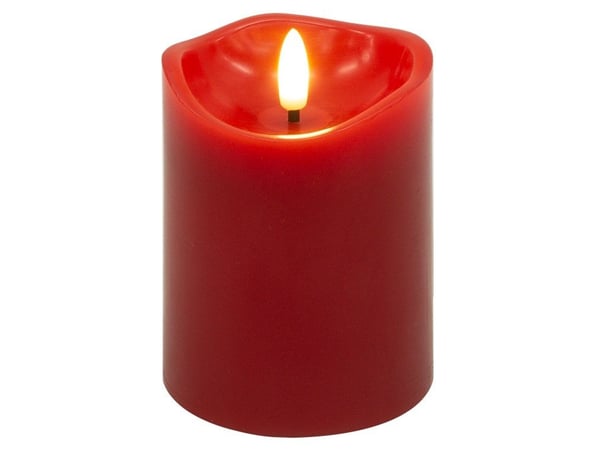 Goobay 77749, Figur, Rød, Polykarbonat (PC), Glass, IP20, Stearinlys, 0,06 W