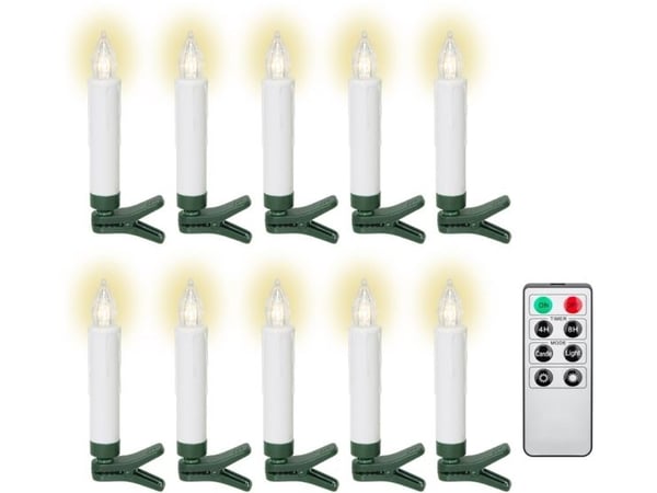 10 langatonta LED-joulukuusen valoa