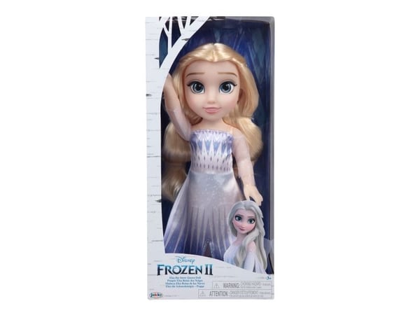 Disney Frozen 2 Elsa the Snow Queen, Stor dukke, Jente, 3 år, Flerfarget