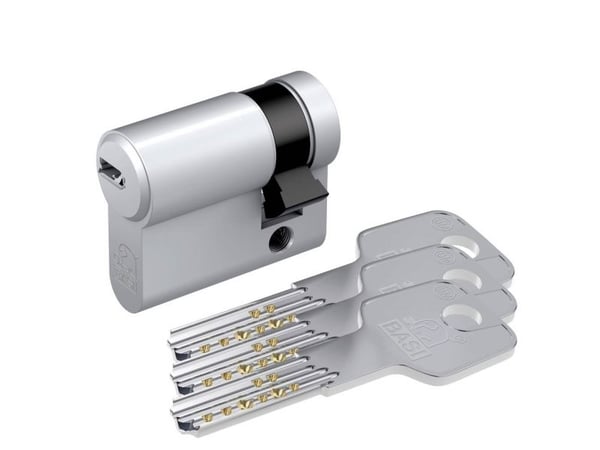 BASI BM5020-0030, Europrofilsylinder, Sølv, 3 stykker, 264 g