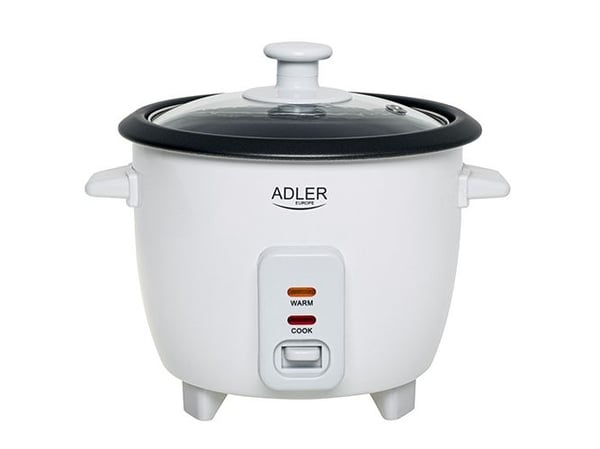 Adler Rice Cooker | AD 6418 | 300 W | 0.6 L | Number of programs 2 | White