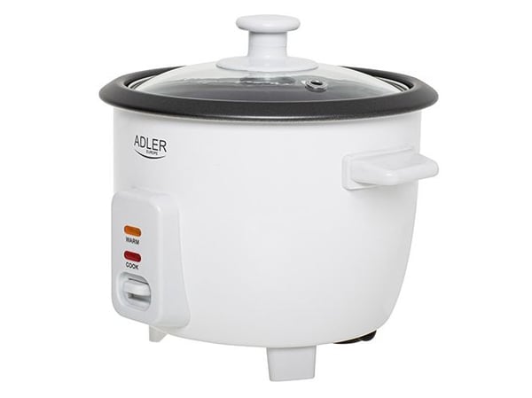 Adler Rice Cooker | AD 6418 | 300 W | 0.6 L | Number of programs 2 | White