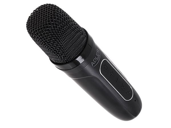 Adler AD 1199B, Trådløs, Bærbar monohøyttaler, Sort, Grå, Knapper, MP3-spiller, Innebygd batteri