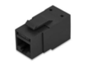 Belden RV6MJKUBK-B24, litteä, musta, RJ-45, liitin, naarasliitin, naisliitin, naisliitin