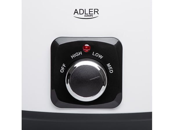 Adler AD 6413W, 5,8 l, Hvit, Svart, Rotasjon, 10 person(er), 85 °C, 100 °C
