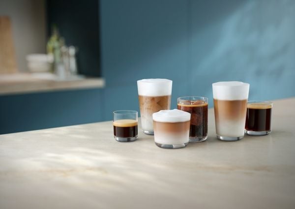 Philips Café Aromis Series 8000, Espressomaskin, 1,9 l, Kaffe bønner, Innebygd kaffekvern, 1500 W, Sølv