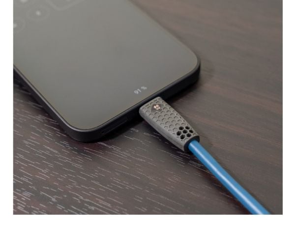 OEHLBACH D1C9578, 1 m, USB A, USB C, USB 2.0, 0,48 Gbit/s, Blå