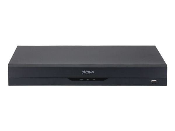 Dahua Technology XVR5232AN-I3/T, musta, 3840 x 2160 pikseliä, H.264, H.264+, H.265, H.265+, G.711 A-law, G.711 µ-law, PCM, Upotettu LINUX, 2-suunta...