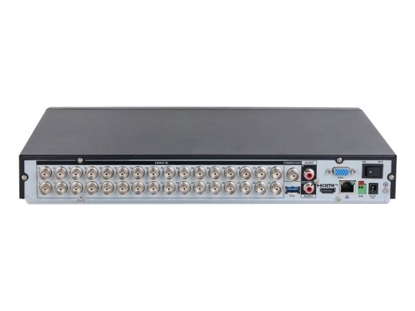 Dahua Technology XVR5232AN-I3/T, Svart, 3840 x 2160 piksler, H.264, H.264+, H.265, H.265+, G.711 A-law, G.711 µ-law, PCM, Integrert LINUX, 2-veis