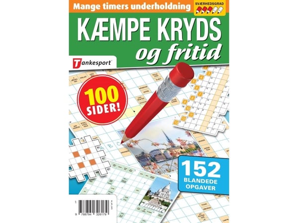 STOR KRYSS & Fritid | Keesing/Tankesport | Språk: Dansk