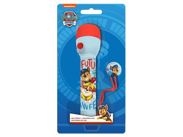 PAW PATROL lommelykt med LED-lys