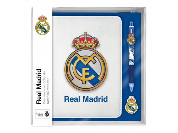 Real Madrid 2in1 kynä Muistikirja Muistikirjatarvikkeet / Rm00021