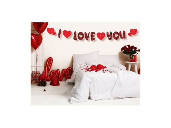 I Love You-banner, 3 m