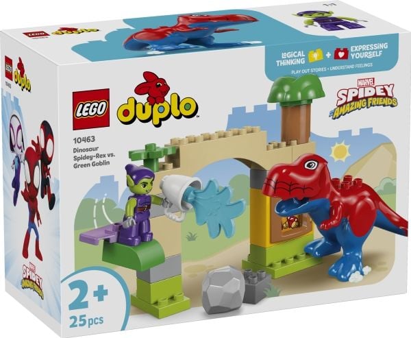 LEGO DUPLO Disney TM 10463 Spidey-Rex-dinosaurus vs. Green Goblin