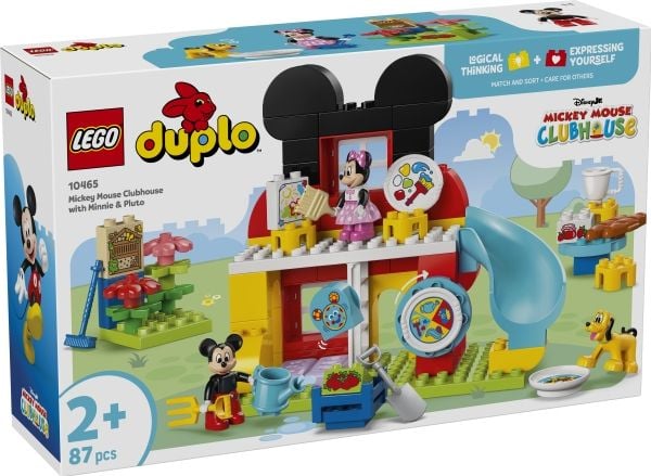LEGO DUPLO Disney TM 10465 Mikkes Klubbhus med Minni og Pluto