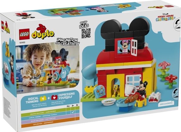 LEGO DUPLO Disney TM 10465 Mikkes Klubbhus med Minni og Pluto