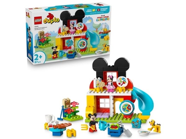 LEGO DUPLO Disney TM 10465 Mikkes Klubbhus med Minni og Pluto