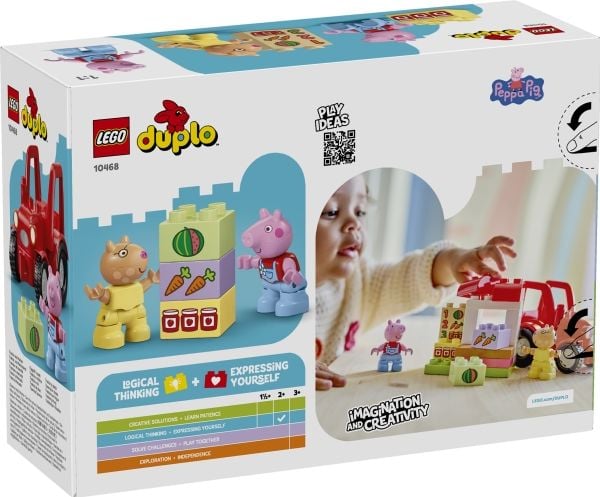 LEGO DUPLO 10468 Traktor og merkitty