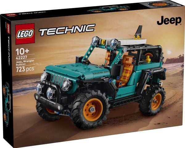 LEGO Technic 42227 Jeep Wrangler Rubicon ‑maasturi