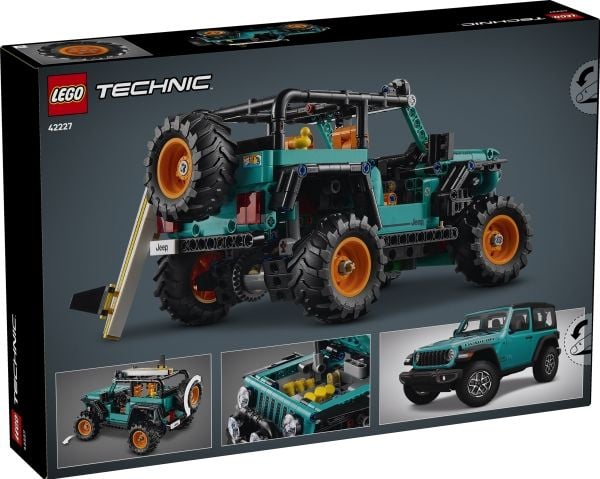 LEGO Technic 42227 Jeep Wrangler Rubicon ‑maasturi