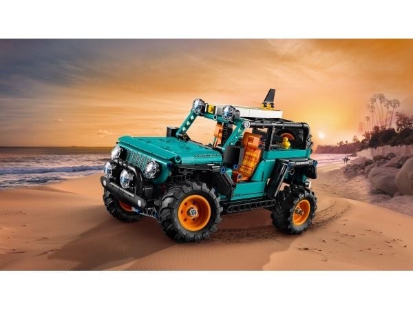 LEGO Technic 42227 Jeep Wrangler Rubicon SUV byggesett 723 stk. 10+