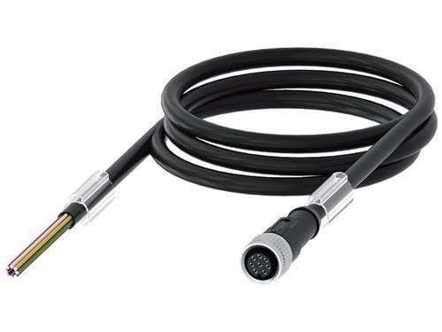 Siemens 3SX56012GA03 3SX5601-2GA03 Liitäntäkaapeli 30 V 2 A IP68, IP69K 1 kpl 1 kpl