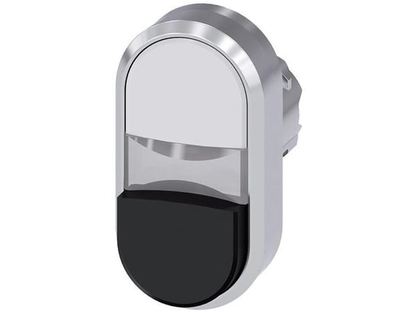 Siemens 3SU10513BB610AA0 3SU1051-3BB61-0AA0 dubbeltryckknapp (B x H) 29,9 x 57,9 mm IP66, IP67, IP69/IP69K