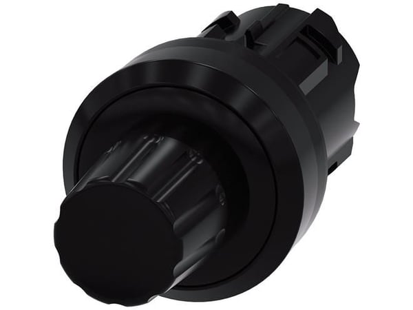 Siemens 3SU10000HC100AA0 3SU1000-0HC10-0AA0 Pysäytyspainike Painike Musta 1 kpl