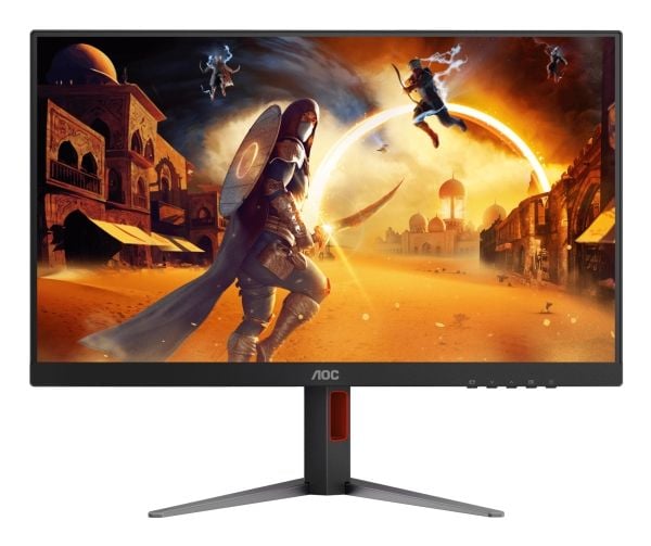 AOC G4 Q27G4ZD, 67,3 cm (26,5"), 2560 x 1440 piksler, Quad HD, QD-OLED, 0,03 ms, Sort, Rød