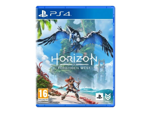 Sony Horizon: Forbidden West, Standard Edition, PlayStation 4, RP (odottaa luokitusta), Fyysinen media, Virtuaalitodellisuus (VR) kuulokkeet vaaditaan