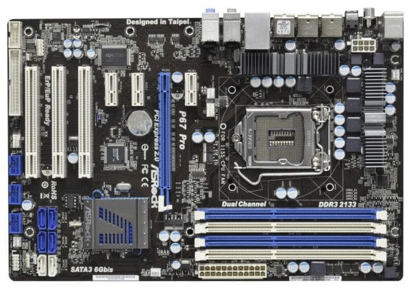 Asrock P67 Pro, Intel, LGA 1155 (Socket H2), Intel® Core™ i3, Intel® Core™ i5, Intel® Core™ i7, 32 GB, Tokanals, Ikke-ECC