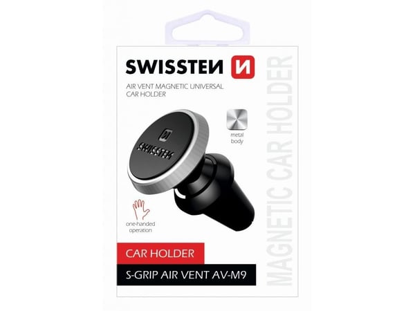 Swissten S-Grip AV-M9 universell bilventilasjonsholder for enheter