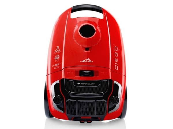 Eta ETA352190000, 800 W, Tynnyri-imuri, Kuiva, Pölypussi, 3 L, HEPA