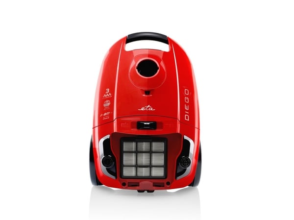 Eta ETA352190000, 800 W, Trommelvakuum, Tørr, Støv pose, 3 l, HEPA