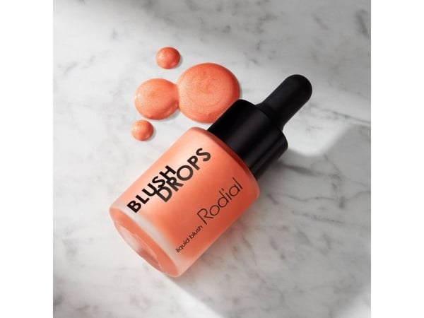 Rodial Blush Drops Radiant Finish flytende blush Apricot Sorbet 15 ml