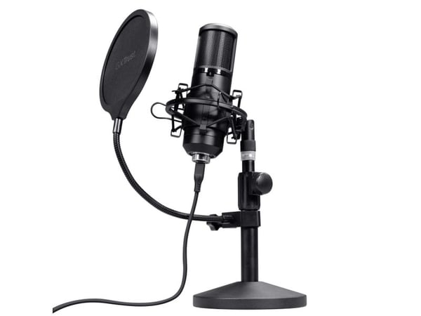 Trust Gaming GXT 269 Emita II - Mikrofon - USB - svart