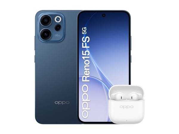 OPPO Reno15 FS 5G Twilight Black Box, 16,7 cm (6.57"), 8 GB, 512 GB, 50 MP, Android 16.0, Svart
