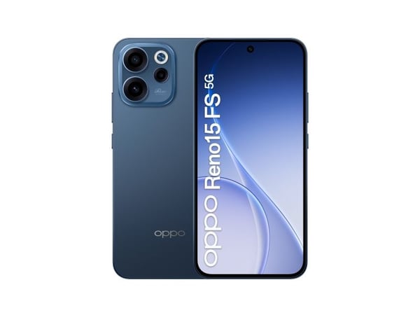 OPPO Reno15 FS 5G Twilight Black Box, 16,7 cm (6.57"), 8 GB, 512 GB, 50 MP, Android 16.0, Svart