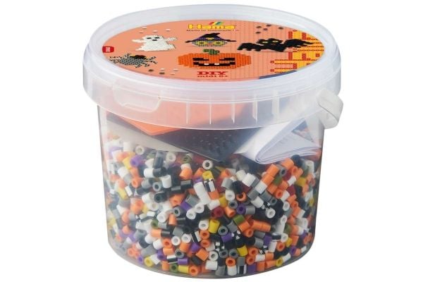 Hama midi perler 4000 stk +2 plater, Halloween