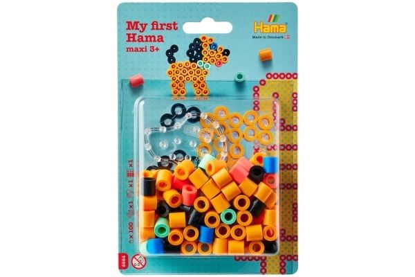 Hama maxi perler & plater hund liten blister