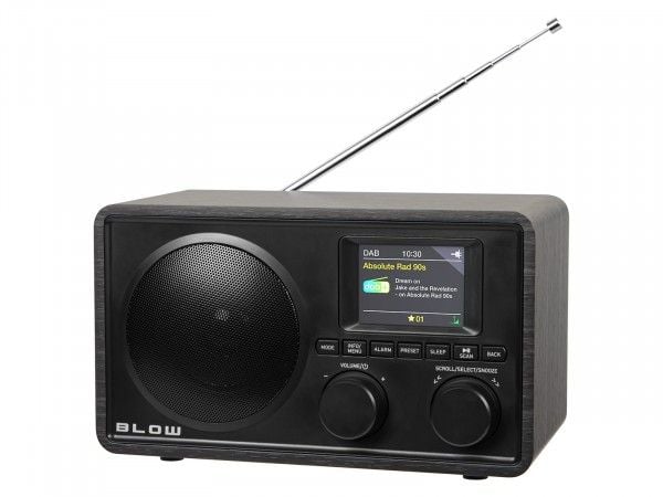 Bærbar kjøkkenradio FM/DAB+ blow RK5 BT sort 77-576#