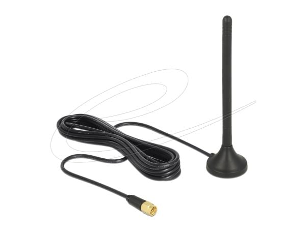 Delock - Antenne - Smart Home - 2.5 dBi - rundtstrålende - innendørs / utendørs