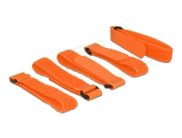 DeLOCK 18707, Oranssi, 20 mm, 300 mm, 5 kpl