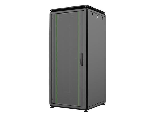 Lanview by Logon Data Line - Rack skap - 600 x 600 mm, data line - free-standing - svart - 26U - 19"