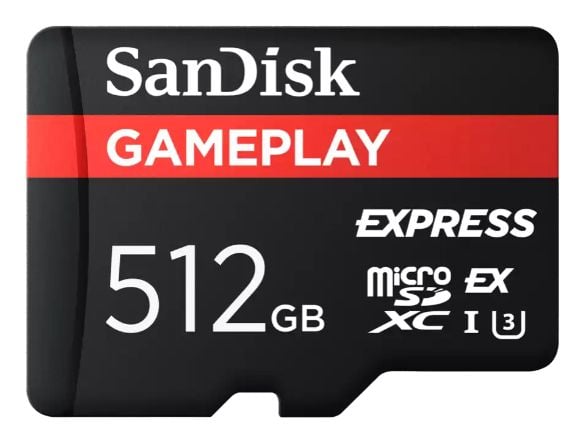 SanDisk GamePlay - Flashminnekort - 512 GB - UHS-I U3 - microSDXC UHS-I