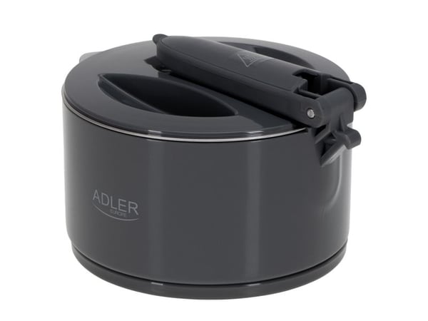 Adler Silicon Reisekjele | 1377 e.Kr. | Reisekjele | 600W | 0,6L | Silisium | Grå