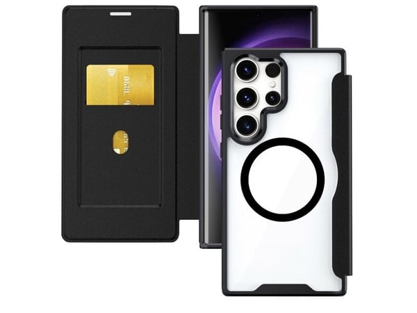4smarts Urban Pro, Flip case, Samsung, Galaxy S26 Ultra, 17,5 cm (6.9"), Svart