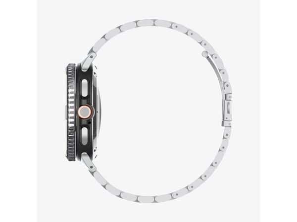 Spigen Bezel Tune, Etui, Smartklokke, Sølv, Samsung, Watch 8 Classic (46mm), Rustfritt stål