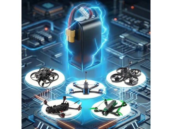 Extralink LiPo 4S 1800mAh XT60 130C | Batteri for FPV RC-droner | RC-biler, RC-fly, fjernstyrte RC-kjøretøy