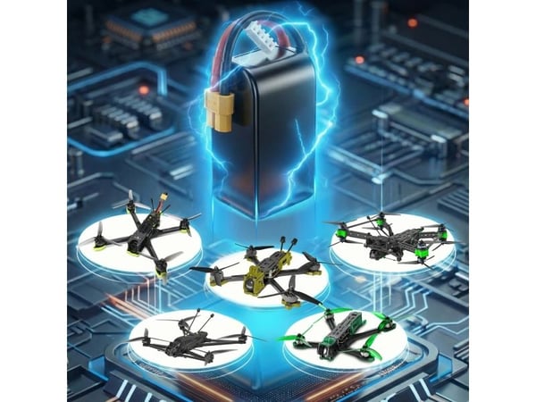 Extralink LiPo 6S 1300mAh XT60 150C | Batteri for FPV RC-droner | RC-biler, RC-fly, fjernstyrte RC-kjøretøy